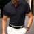 cheap Classic Polo-Men&#039;s Sport Polo Golf Shirt Casual Holiday Lapel Short Sleeve Fashion Basic Plain Button Summer Regular Fit Black Dark Blue Dark Gray Coffee Sport Polo