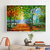cheap Tree Oil Paintings-Mintura Handmade Abstract Thick texture Tree Landscap Oil Paintings On Canvas Wall Art Decoration Modern Picture For Home Decor Rolled Frameless Unstretched Painting