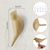 abordables Almacenamiento y organización-1pc/3pcs, ganchos para abrigos de pájaros de grano de madera de diseño - resina premium creativos pájaros montados en la pared decoración de arte decorativo sombrero toalla bolsa percha regalo para el