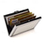 cheap Card Holders &amp; Cases-RFID Credit Card Holder Men Wallet Short Purse Stainless Steel And Leather Card Wallet