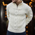 cheap Men's Pullover Sweater-Men's Irish Pullover Aran Pullovers Christmas Sweaters Pullover Sweater Jumper Quarter Zip Pullover Sweater Ribbed Cable Knit Regular Half Zip Knitted Plain Stand Collar Modern Contemporary Xmas Work