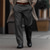 preiswerte Anzughose-Herren Anzughosen Hose Hosen Freizeithose Anzughose Vordertasche Glatt Komfort Geschäft Täglich Festtage Modisch Schick &amp; Modern Schwarz Weiß