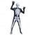 cheap Men&#039;s Costumes-Skeleton Skull Zalgo Monster Carnival Costume Full Body Suit Cosplay Costume Bodysuits Kid&#039;s Adults&#039; Men&#039;s Boys Cosplay Performance Party Halloween Carnival Masquerade Mardi Gras Easy Carnival Costume