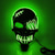 cheap Decorative Lights-Halloween Glowing Mask LED Light Up Skeleton Pirate Mask Halloween Mask for Festival Cosplay Halloween Prop Carnival Gifts