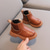 cheap Kids&#039; Boots-Boys Girls&#039; Boots Daily PU Little Kids(4-7ys) Toddler(2-4ys) Daily Black White Brown Summer Spring Fall