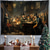 abordables tenture de tapisserie de noël-décorations de Noël crèche baptême tapisserie suspendue art mural grande tapisserie murale décor photo toile de fond couverture rideau maison chambre salon décoration