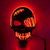 cheap Decorative Lights-Halloween Glowing Mask LED Light Up Skeleton Pirate Mask Halloween Mask for Festival Cosplay Halloween Prop Carnival Gifts