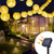 preiswerte Solar-Außenleuchten-Solarlaternen-Lichterketten für den Außenbereich, wasserdicht, 3 m, 20 LEDs, dekorative Lichter, mehrfarbig, für Terrasse, Garten, Hochzeit, Party, Camping, Schlafzimmer, Dekoration