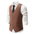 cheap Blazers &amp; Waistcoats-Vintage 1920s Vest Waistcoat The Great Gatsby Gentleman Groomsmen Slim Fit Men&#039;s Masquerade Wedding Wedding Guest Party / Evening Adults&#039; Vest