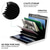 cheap Card Holders &amp; Cases-RFID Credit Card Holder Men Wallet Short Purse Stainless Steel And Leather Card Wallet