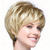 cheap Older Wigs-Synthetic Wig Straight Pixie Cut Wig Short Light golden Ombre Blonde Synthetic Hair Women&#039;s Fashionable Design Natural Easy to Carry Blonde