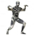 cheap Men&#039;s Costumes-Skeleton Skull Zalgo Monster Carnival Costume Full Body Suit Cosplay Costume Bodysuits Kid&#039;s Adults&#039; Men&#039;s Boys Cosplay Performance Party Halloween Carnival Masquerade Mardi Gras Easy Carnival Costume