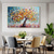 cheap Tree Oil Paintings-Mintura Handmade Abstract Thick texture Tree Landscap Oil Paintings On Canvas Wall Art Decoration Modern Picture For Home Decor Rolled Frameless Unstretched Painting