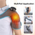 cheap Body Massager-Electric Heating Vabration Shoulder Massage Brace Knee Shoulder Joint Therapy Vibration Massage Shoulder Elbow Brace Pain Relief