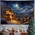 abordables tenture de tapisserie de noël-décorations de Noël crèche baptême tapisserie suspendue art mural grande tapisserie murale décor photo toile de fond couverture rideau maison chambre salon décoration