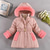 cheap Girl&#039;s Downs &amp; Puffer Jacket-Kids Girls&#039; Down Coat Solid Color Active School Coat Outerwear 2-12 Years Spring Black Pink Purple