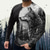 cheap Men&#039;s Graphic Tshirt-Animal Wolf Graphic Prints Designer Basic Casual Men&#039;s 3D Print T shirt Tee Graphic Tee Outdoor Daily Sports T shirt Black Yellow Blue Long Sleeve Crew Neck Shirt Spring &amp;  Fall Clothing Apparel S M
