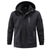 ieftine Fleece și jachete 3 în 1-Bărbați Set sport Jachete Iarnă Pantaloni termici Iarnă În aer liber Termic cald Impermeabil Rezistent la Vânt Tél iarnă Jachete de Lână Negru Verde Militar Gri