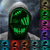 cheap Decorative Lights-Halloween Glowing Mask LED Light Up Skeleton Pirate Mask Halloween Mask for Festival Cosplay Halloween Prop Carnival Gifts
