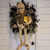 cheap Hallowen Prop Lighting-Halloween Scary Mummy Welcome Wreath Sign Mummy Halloween Round Door Hanging Plaque for Halloween Thanksgiving Christmas Home Decor Halloween Welcome Wreath