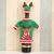cheap Christmas Kitchen-Christmas Wine Bottle Covers Decoration Wine Bottle Clothes Linen Wine Bottle Wine Bottle Bags For Xmas Party Decorations