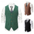 cheap Blazers &amp; Waistcoats-Vintage 1920s Vest Waistcoat The Great Gatsby Gentleman Groomsmen Slim Fit Men&#039;s Masquerade Wedding Wedding Guest Party / Evening Adults&#039; Vest