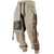cheap Graphic Sweatpants-Tribal Vintage Men&#039;s 3D Print Sweatpants Pants Trousers Outdoor Street Casual Daily Polyester khaki S M L Mid Waist Elasticity Pants