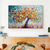 cheap Tree Oil Paintings-Mintura Handmade Abstract Thick texture Tree Landscap Oil Paintings On Canvas Wall Art Decoration Modern Picture For Home Decor Rolled Frameless Unstretched Painting