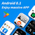 ieftine Premium-LOKMAT APPLLP 4 MAX Ceas inteligent 2.02 inch Smart Phone Watch 4G LTE 3G 4G Bluetooth Pedometru Reamintire Apel Monitor de Activitate Compatibil cu Android iOS Unisex GPS Telefon Hands-Free Control
