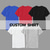 preiswerte anpassen-Individuelles Unisex-T-Shirt aus 100 % Baumwolle. Fügen Sie Ihr Bild hinzu, personalisiertes Foto, Design, Bild, Text, Buchstabe, Grafikdruck, T-Shirt, Sport, Mode, lässig, Sommer