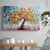 cheap Tree Oil Paintings-Mintura Handmade Abstract Thick texture Tree Landscap Oil Paintings On Canvas Wall Art Decoration Modern Picture For Home Decor Rolled Frameless Unstretched Painting
