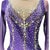 abordables Vestidos de Patinaje Artístico-Vestido de patinaje artístico Mujer Chica Patinaje Sobre Hielo Vestidos Morado Dedo Pulgar Teñido Halo Alta elasticidad Profesional Competición Ropa de Patinaje Mantiene abrigado Cristal / Strass