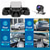 cheap Car DVR-4 Channel 4*1080P Dash Camera Built-in GPS &amp; WiFi CPL Dual Lens 8 Infrared Light Night Vision 170 Degree with Rear Lens Car DVR