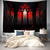cheap Trippy Tapestries-Bloody House Hanging Tapestry Wall Art Large Tapestry Mural Decor Photograph Backdrop Blanket Curtain Home Bedroom Living Room Decoration  Decorations