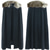 abordables Gabardina para hombre-Hombre Gabardina Capa / Capas Poncho Fiesta Exterior Invierno Poliéster Mantiene abrigado Ropa de calle Ropa Moda Ropa de calle Plano Detalles en Piel Diseño