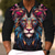 cheap Graphic Polo-Lion Elk Men&#039;s Abstract 3D Print Outdoor Casual Daily Streetwear Polyester Long Sleeve Turndown Polo Shirts Blue Gold Fall &amp; Winter S M L Micro-elastic Lapel Polo