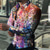 Χαμηλού Κόστους Ανδρικά πουκάμισα με στάμπα-Ελαιογραφία Γκράφιτι Καθημερινό Ανδρικά Πουκάμισο ΕΞΩΤΕΡΙΚΟΥ ΧΩΡΟΥ Δρόμος Καθημερινά Φθινόπωρο &amp; Χειμώνας Απορρίπτω Μακρυμάνικο Ρουμπίνι Μπλε Τ M L Πουκάμισο