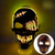 cheap Decorative Lights-Halloween Glowing Mask LED Light Up Skeleton Pirate Mask Halloween Mask for Festival Cosplay Halloween Prop Carnival Gifts