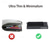 cheap RFID Card Holder-1 Pc Slim Aluminum Wallet Credit Card Holder RFID Wallet Metal Thin Slim Bank Card Case Men Women Pop-up Credit Card Bag