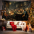 abordables tenture de tapisserie de noël-décorations de Noël crèche baptême tapisserie suspendue art mural grande tapisserie murale décor photo toile de fond couverture rideau maison chambre salon décoration