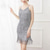 cheap Latin Dancewear-Latin Dance Ballroom Dance Dress Tassel Pure Color Splicing Women&#039;s Performance Training Sleeveless High Polyester
