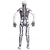 cheap Men&#039;s Costumes-Skeleton Skull Zalgo Monster Carnival Costume Full Body Suit Cosplay Costume Bodysuits Kid&#039;s Adults&#039; Men&#039;s Boys Cosplay Performance Party Halloween Carnival Masquerade Mardi Gras Easy Carnival Costume