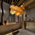 cheap Island Lights-Chandeliers 45/60cm Wood Unique Flower Design Pendant Lighting E27 Ceiling Light Fixture Fixtures for Dining Room Kitchen Living Room Bedroom 110-240V
