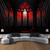 cheap Trippy Tapestries-Bloody House Hanging Tapestry Wall Art Large Tapestry Mural Decor Photograph Backdrop Blanket Curtain Home Bedroom Living Room Decoration  Decorations