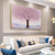 cheap Tree Oil Paintings-Mintura Handmade Abstract Thick texture Tree Landscap Oil Paintings On Canvas Wall Art Decoration Modern Picture For Home Decor Rolled Frameless Unstretched Painting