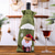 cheap Christmas Kitchen-Christmas Wine Bottle Covers Decoration Wine Bottle Clothes Linen Wine Bottle Wine Bottle Bags For Xmas Party Decorations