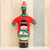 cheap Christmas Kitchen-Christmas Wine Bottle Covers Decoration Wine Bottle Clothes Linen Wine Bottle Wine Bottle Bags For Xmas Party Decorations