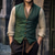 cheap Blazers &amp; Waistcoats-Vintage 1920s Vest Waistcoat The Great Gatsby Gentleman Groomsmen Slim Fit Men&#039;s Masquerade Wedding Wedding Guest Party / Evening Adults&#039; Vest