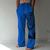 cheap Linen Pants-Men&#039;s Linen Pants Trousers Beach Pants Drawstring Elastic Waist 3D Print Animal Lion Graphic Prints Comfort Casual Daily Holiday 20% Linen Streetwear Hawaiian Blue Green