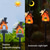 cheap Halloween Outdoor-3pcs LED Solar Pumpkin House Decoration, Halloween Light Up Pumpkin House Decoration Supplies for Outdoor Decoration Light Up